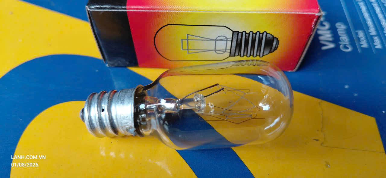 Bóng đèn sợi đốt tủ lạnh công suất 15W đui bóng - Ảnh 5
