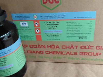 Hóa chất Methanol CH3OH (500ml/chai) (dầu nghẹt, cồn lạnh)