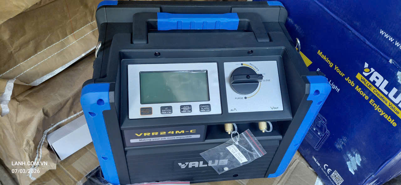 Thiết bị thu hồi môi chất lạnh Value Model: